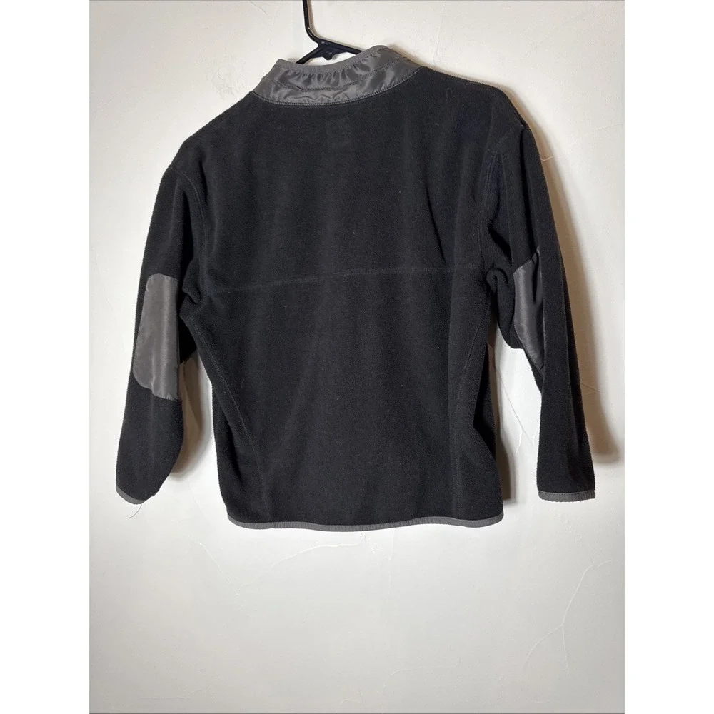 Gap Boys 8 Full Zip Up Jacket Black Polyester